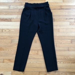 Aritzia Babaton high rise pants with belt